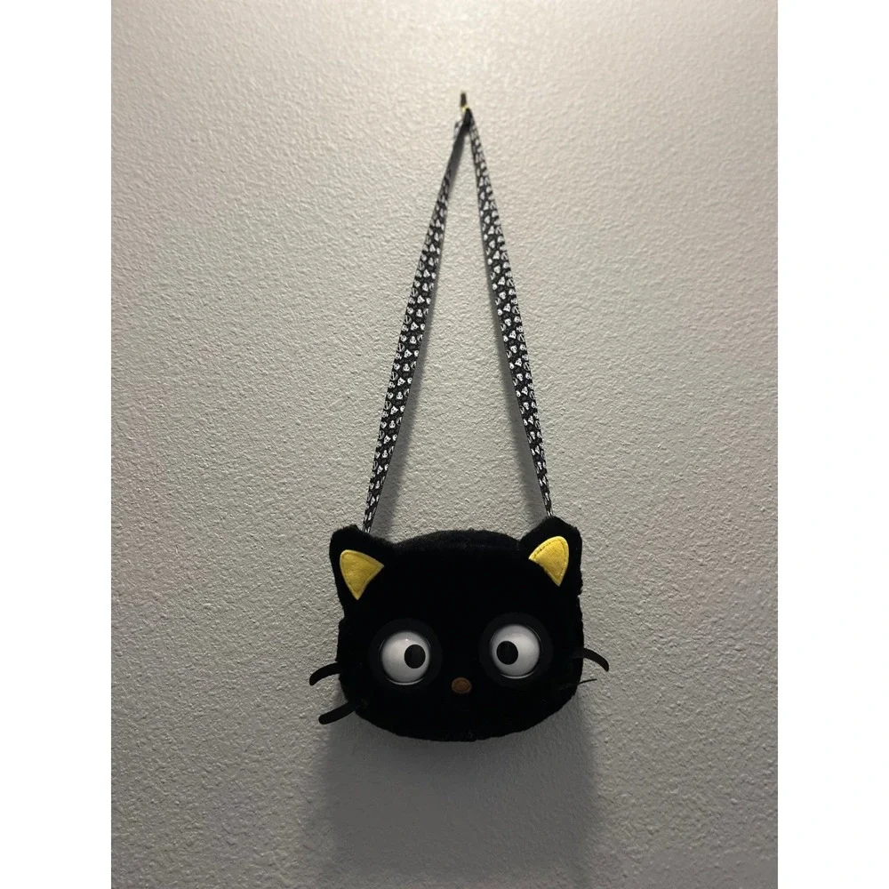 Sanrio Cat Plush Crossbody Purse Bag Kids Fun Accessory NOT TESTED